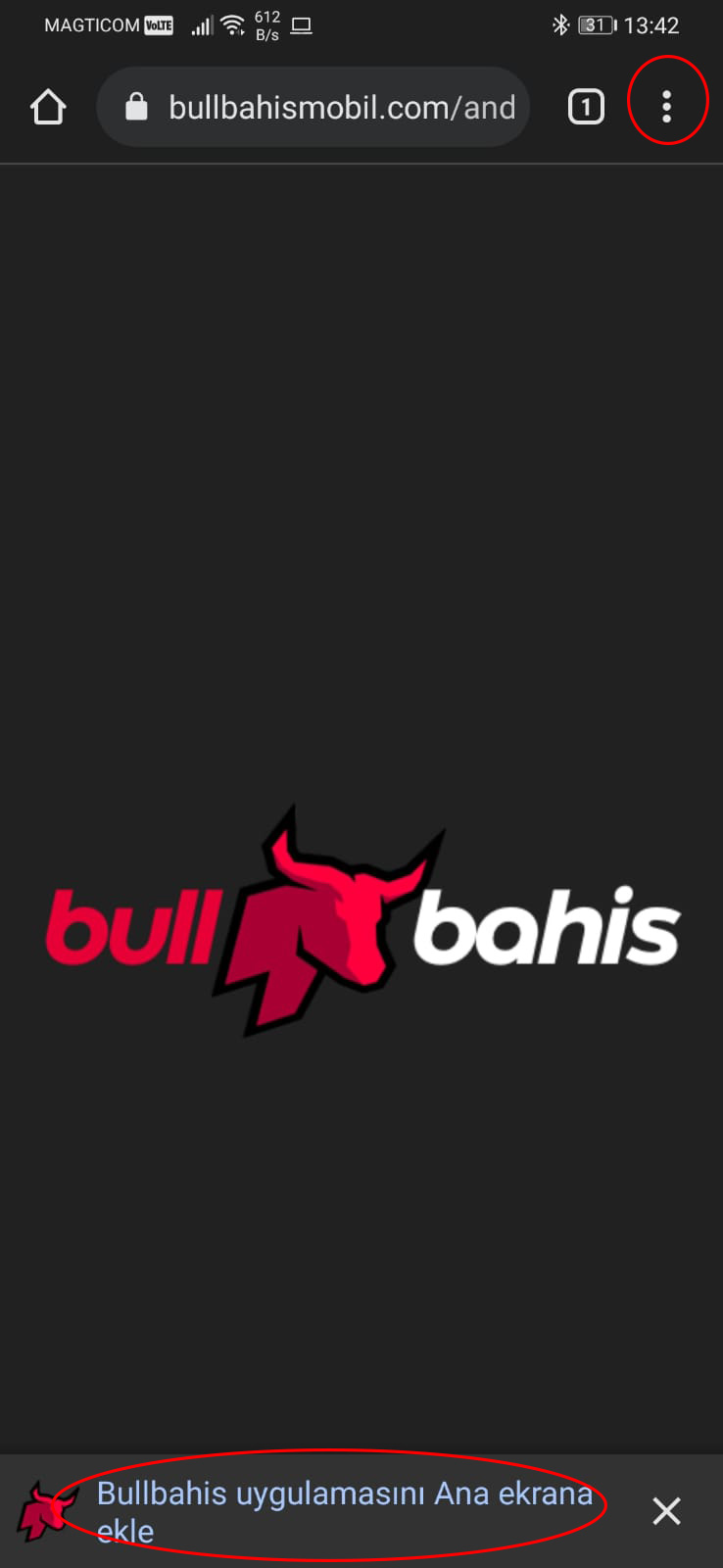 Bullbahis Android