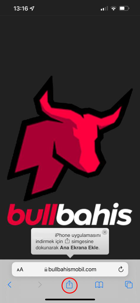 Bullbahis iOS